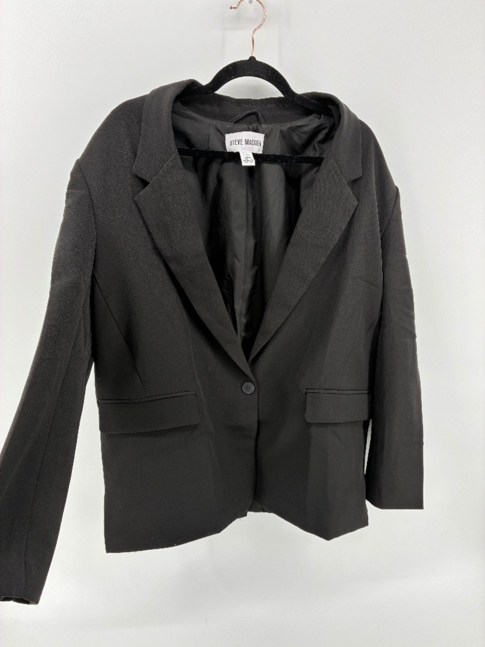Steve Madden Classic Black Blazer